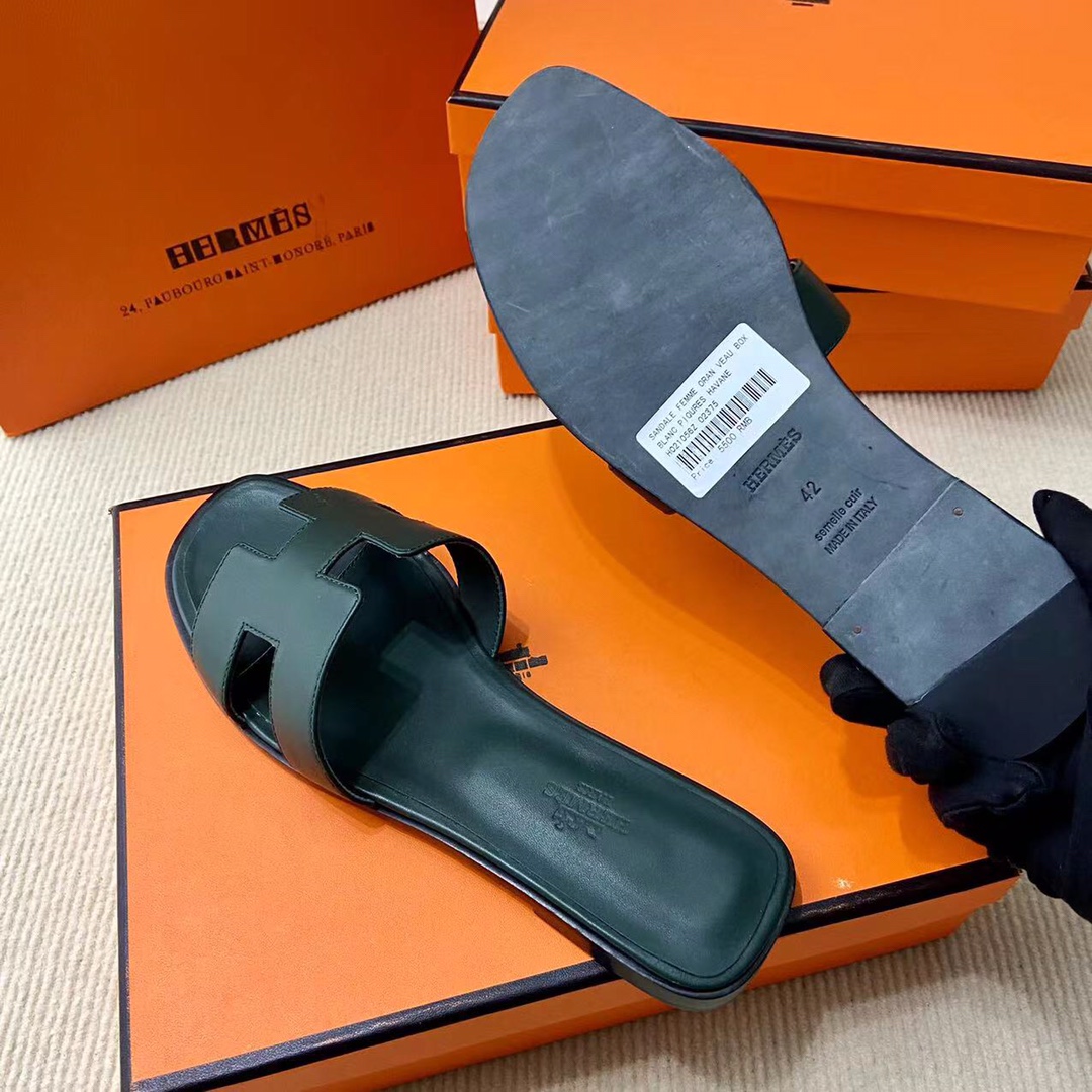 에르메스 올수공 오란 슬리퍼 샌들 스위프트 129